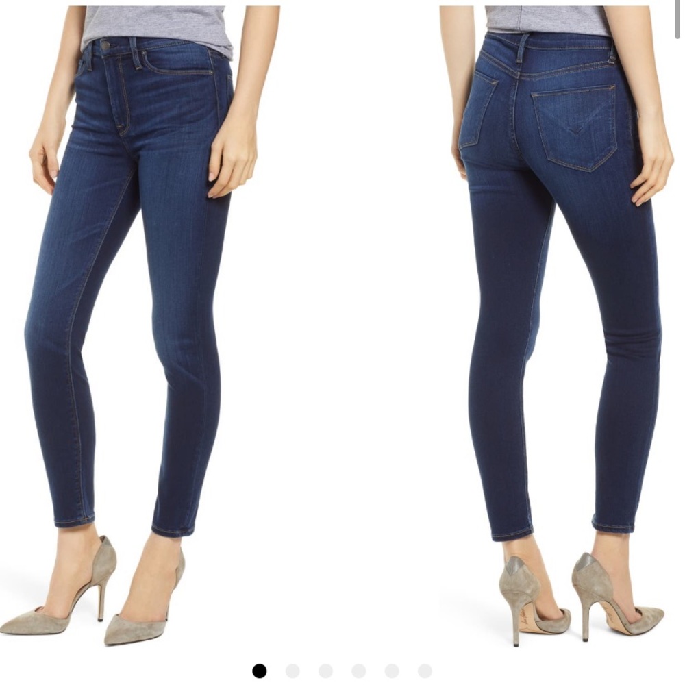 Hudson Barbara High Waist Ankle Super Skinny Jeans